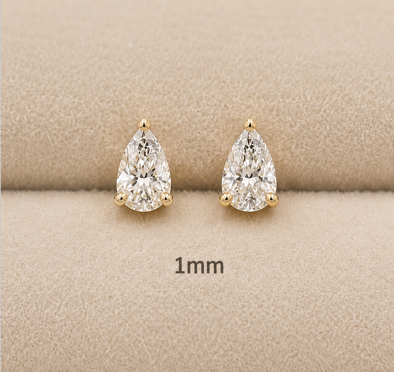 Luxury Teardrop Crystal Earrings for Women | Elegant Daily Wear & Party Jewelry | E VS1 VG VG