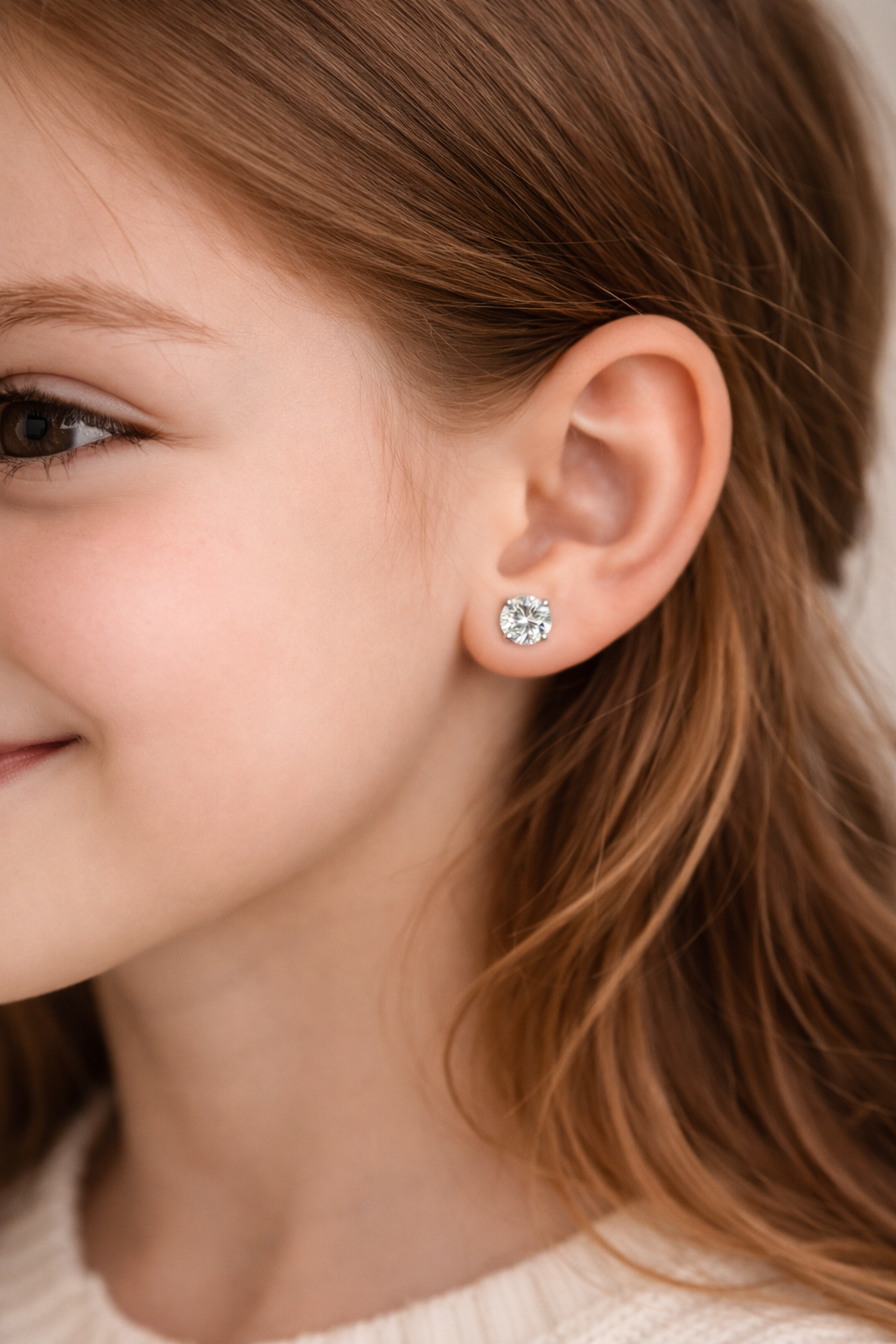 Delightful earrings designed specially for children
