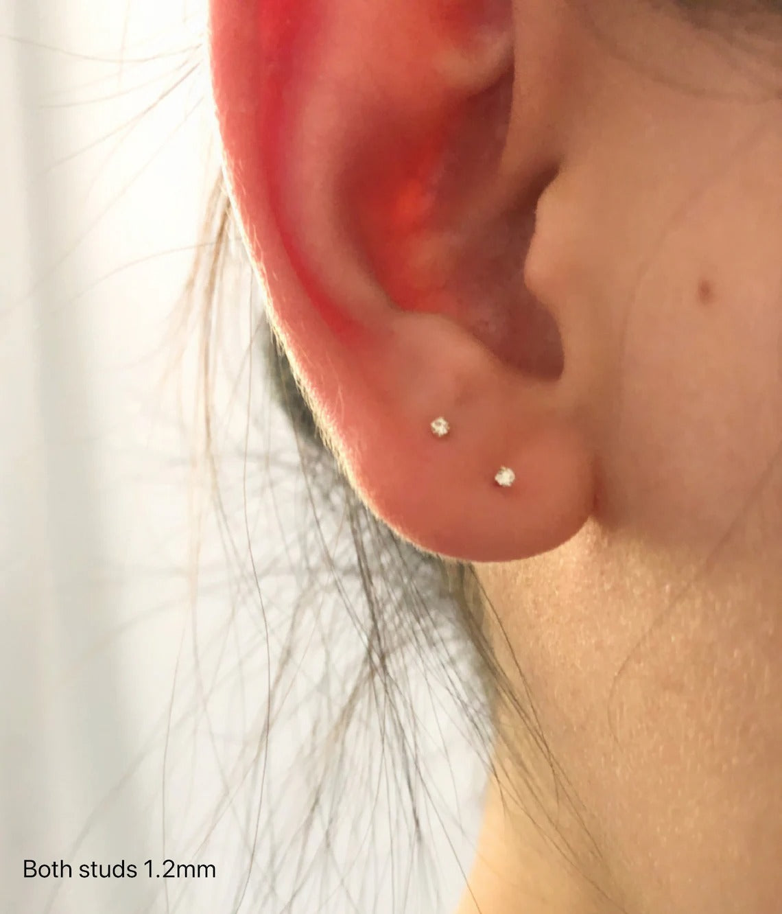 Stylish Round Cut Diamond Stud Earrings for kids | Daily Wear Elegant Earrings | (E VS1 VG )