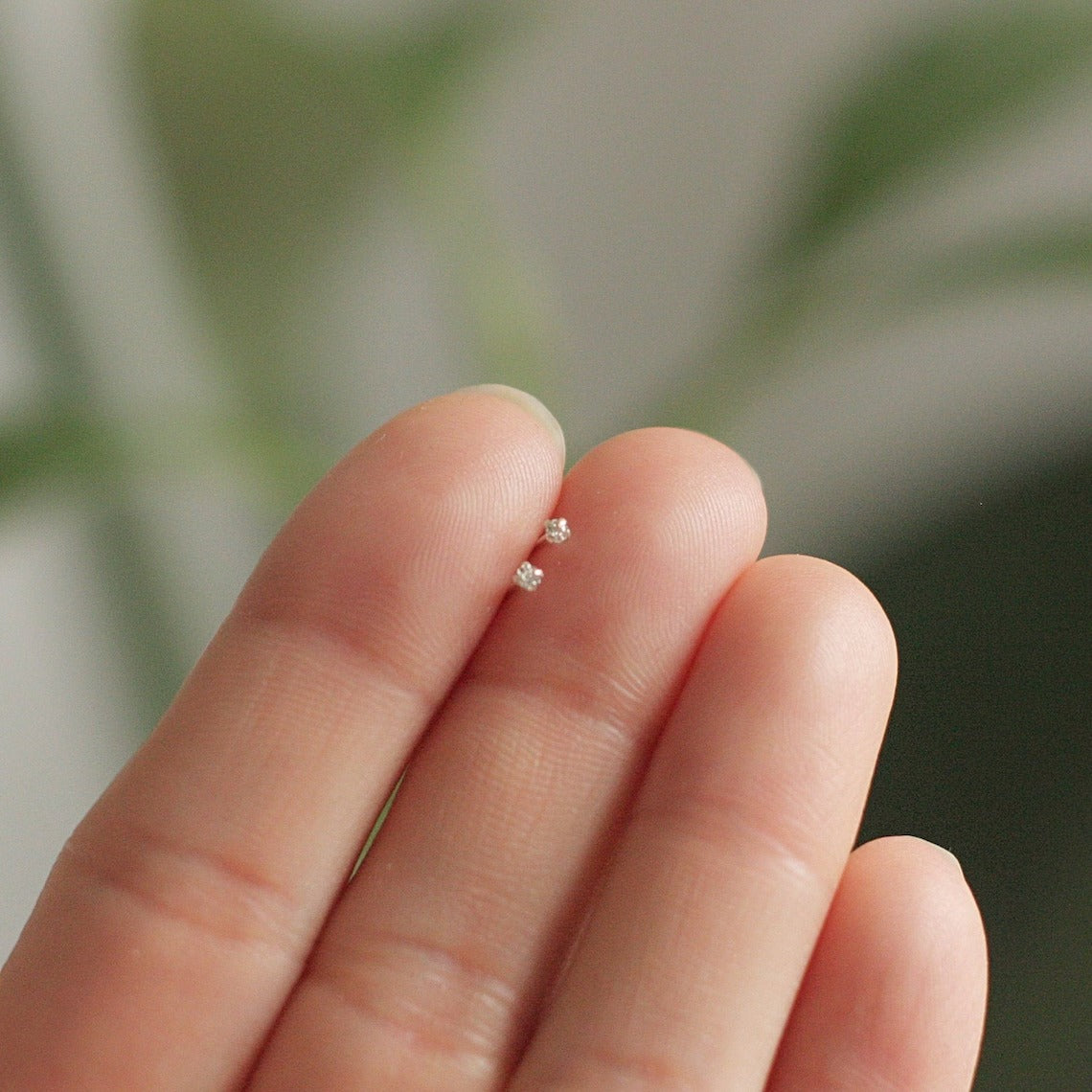 Stylish Round Cut Diamond Stud Earrings for kids | Daily Wear Elegant Earrings | (E VS1 VG )