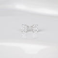 Premium Radiant Solitaire Diamond Earrings – Luxury Everyday Glam 💎- E VS1 VG VG